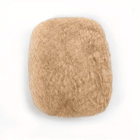 Non-toxic Wig With Curly Hair, Human Hair, Suitable For Braids, Twists And Braids Of Men And Women, And Can Be Bleached And Dyed After Extension (Option: Yellow-8inch)