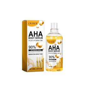 Ouhoe Fruit Acid Facial Body Essence Series, Moisturizing, Moisturizing, Brightening And Firming Skin Essence (Option: 100ml-130g-4.44*1.69*1.69inch)