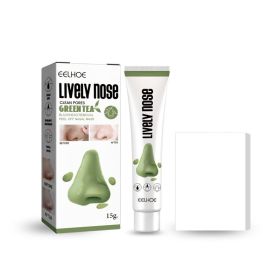 EELHOE Blackhead Remover Nose Mask, Deeply Cleans And Closes Pore Blackheads And Acne Barbs And Nose Remover Mask (Option: 15g+40PCS nasal strips-33g-5.03*1.88*0.78inch)