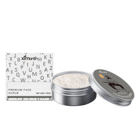 Ximonth Facial Scrub Skin Deep Cleansing Pores Exfoliating Dead Skin Mild Ingredients Hydrating Refreshing (Option: 50g-81.6g-2.91*2.91*1.18inch)