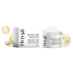Hoygi Detox Pads, Mildly Remove Blackheads Silence Is Exquisite Moist Bright Skin Pores (Option: 60pads-86g-2.75*2.75*2.08inch)